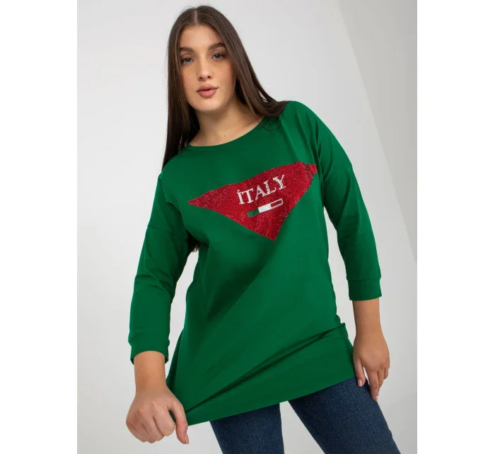 Halenka VI BZ model 17913862 tmavě zelená - FPrice Halenka VI BZ model 17913862 tmavě zelená - FPrice