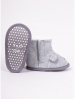 Chlapecké boty na suchý zip model 17945706 Grey - Yoclub
