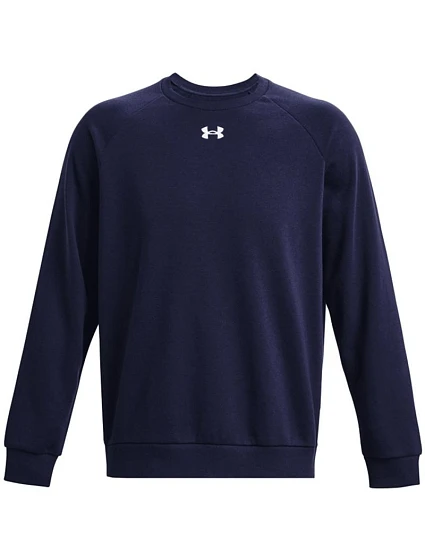 Pánská mikina Rival Fleece Crew, tmavě modrá, model 22306470 410 - Under Armour