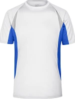 Daiber JN 391 Pánské běžecké tričko 02.0391 white/royal