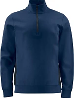 ProJob 2128 Sweatshirt 1/2 Zip Těžká pracovní mikina Doubleface s 1/4 zipem 64.2128 navy
