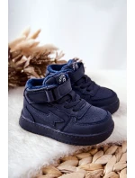 Dětské Zateplane Vysoké Boty Tmavě Modrá Clafi Dětské Zateplane Vysoké Boty Tmavě Modrá Clafi