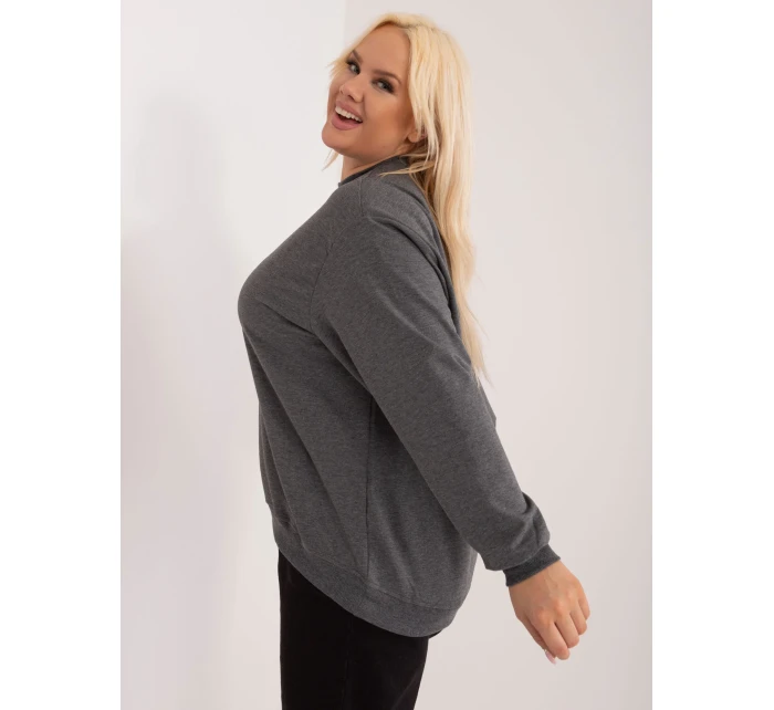 Mikina RV BL 6299.11 tmavě šedá