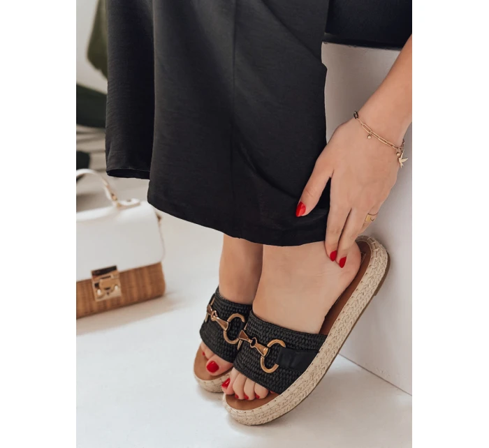 Dámské žabky black model 21990027 - Dstreet