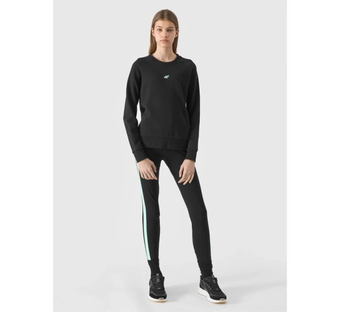 Dívčí mikina 4F Junior z organické bavlny bez kapuce