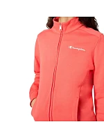 Dámská kombinéza Champion s celozipem oranžová a tmavě modrá 118289 RS073 tepláková souprava