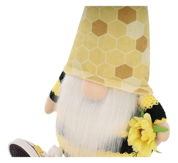 DUCH GNOM SEDÍCÍ PRAVDA 35+6CM V TRAMPSKÝCH JARNÍCH DEKORACÍCH dětské