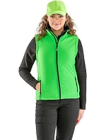 Result R 232F Dámská 2-vrstvá softshell vesta "Printable" 30.232F black/black Result R 232F Dámská 2-vrstvá softshell vesta "Printable" 30.232F black/black