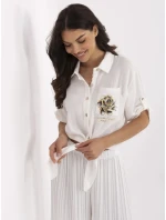 Koszula DHJ KS  ecru model 21129453 - FPrice