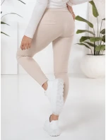 Dámské legíny béžové FashionStreet kalhoty UY2724