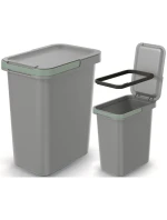 ŚMIETNIK KOSZE NA ŚMIECI 12 L SYSTEMA SORTIBOX SMOOTH GRAY dětské ŚMIETNIK KOSZE NA ŚMIECI 12 L SYSTEMA SORTIBOX SMOOTH GRAY dětské