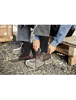 Daiber JN 213 Teplé pracovní ponožky 02.0213 black/red Daiber JN 213 Teplé pracovní ponožky 02.0213 black/red