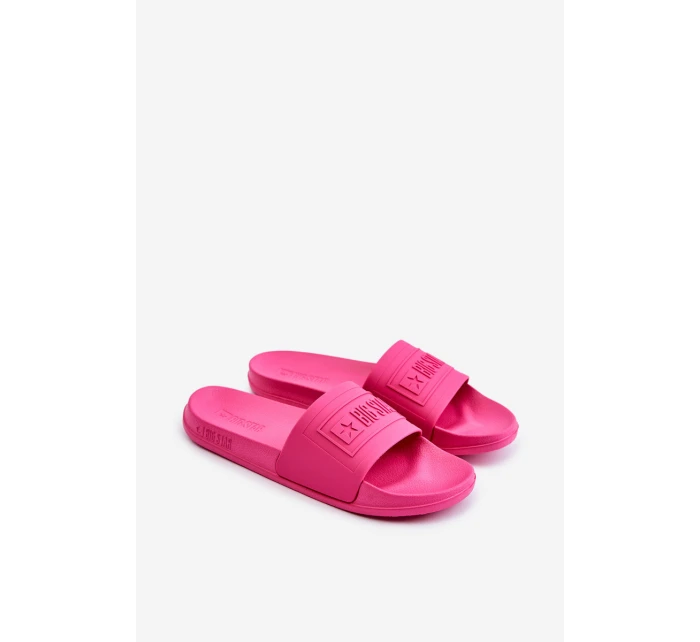 Lehké dámské pantofle Big Star model 21675988 fuchsie - Big Star Shoes Lehké dámské pantofle Big Star model 21675988 fuchsie - Big Star Shoes