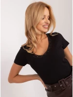 Halenka D16113Z02448B černá Halenka D16113Z02448B černá