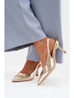 Sandály na podpatku  model 225226 Step in style