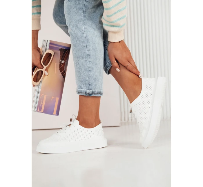 JUNCO dámské boty bílé Dstreet ZY0468