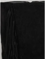 Dámské semišové černé kozačky Dstreet model 21995741 - FashionStreet