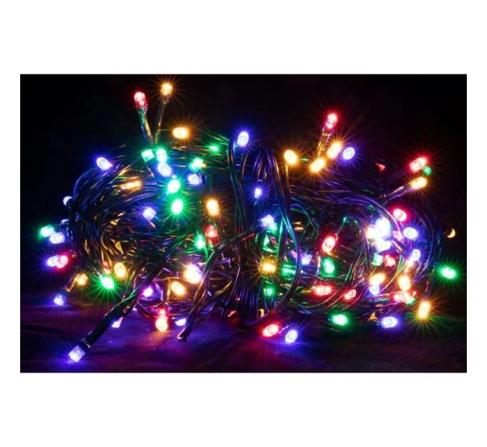 VÁNOČNÍ STROM SVĚTLA SVĚTELNÝ ŘETĚZ 120 VEDL VÍCEBAREVNÝ