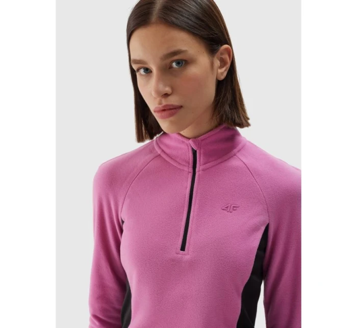 Dámské termoprádlo z fleecu (top) 4F 4FWAW24UFLEF049-55S