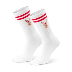 Steven Veselé Vánoce 136 MEN color:white-reindeer