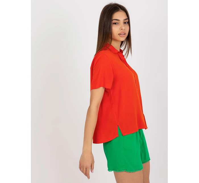 Bluzka model 22087374 pomarańczowy - FPrice