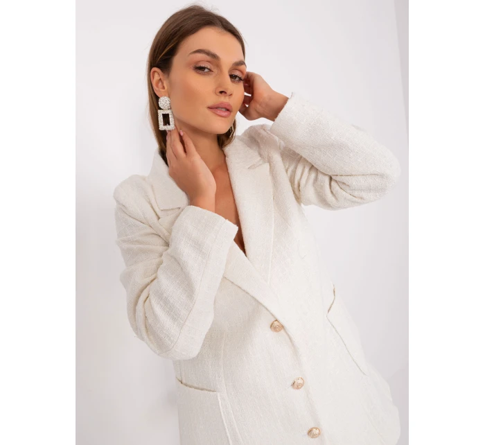 Kabát LK EN 509410.36P ecru Kabát LK EN 509410.36P ecru