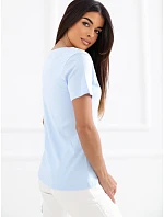 T shirt RV TS A1361.65 jasny niebieski T shirt RV TS A1361.65 jasny niebieski