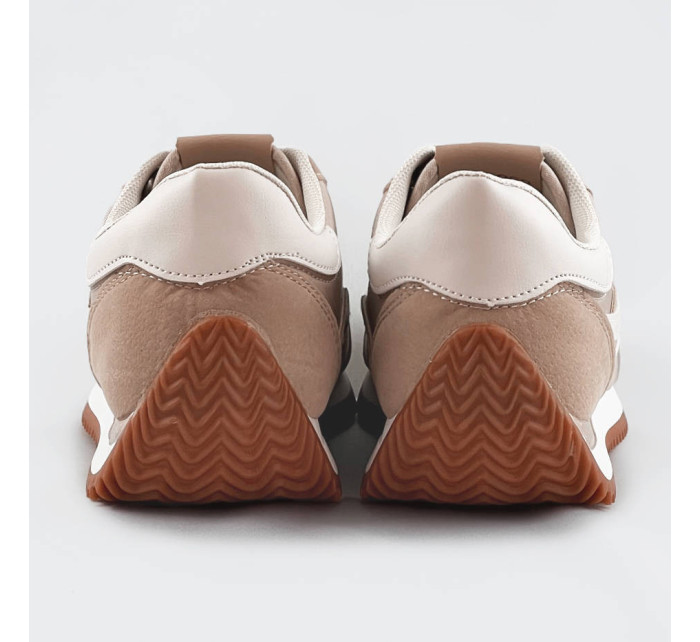 Béžové dámské sportovní boty (DKB6052)