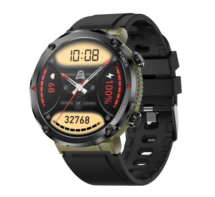 Chytré hodinky Gravity GT21-7 + černý silikonový řemínek Chytré hodinky Gravity GT21-7 + černý silikonový řemínek