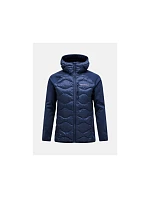 Peak Performance M model 22152037 Down Hybrid Hood bunda tmavě modrá