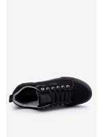 Pánské nízké Materiál tenisky Big Star KK174002 Černá