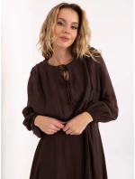 Sukienka MI SK model 21755233 ciemny brązowy - FPrice