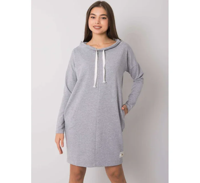 Šaty RV SK 7160.43P šedá
