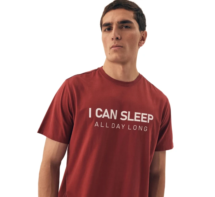 Pánské pyžamo Sleeper 42614 red - HENDERSON