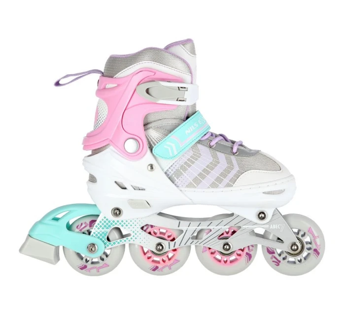 růžové inline brusle velikosti s velikosti model 21810812 - Nils Extreme růžové inline brusle velikosti s velikosti model 21810812 - Nils Extreme