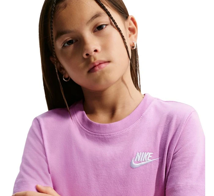 Dětské tričko Nike Sportswear růžové FZ5177 503
