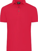 Daiber JN 1302 Pánské Slim Fit žerzejové polo 02.1302 light red