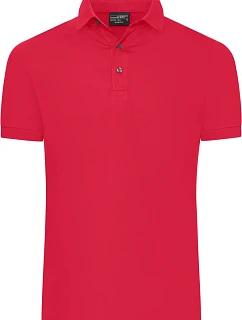 JN Pánské Slim Fit žerzejové polo 02. light red model 22531311 - Daiber