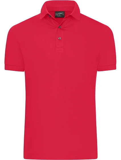 Daiber JN 1302 Pánské Slim Fit žerzejové polo 02.1302 light red Daiber JN 1302 Pánské Slim Fit žerzejové polo 02.1302 light red