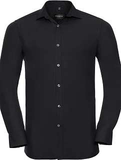Russell Athletic 960M Elastická košile "Ultimate" s dlouhým rukávem 11.960M black