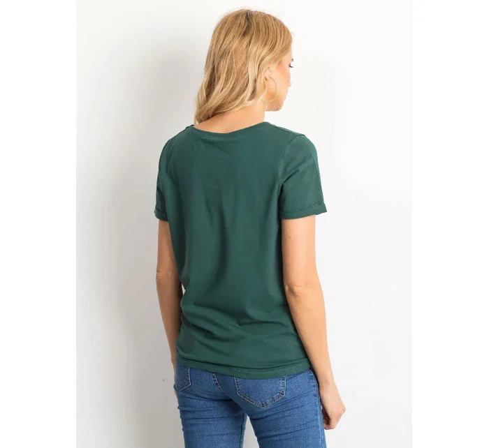 Tričko RV TS 4838.17P tmavě zelená Tričko RV TS 4838.17P tmavě zelená