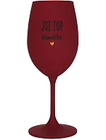 JSI TOP KÁMOŠKA - bordo sklenice na víno 350 ml JSI TOP KÁMOŠKA - bordo sklenice na víno 350 ml
