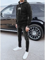Pánská mikina s potiskem černá Dstreet model 21975438 - FashionStreet