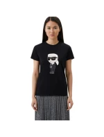 Karl Lagerfeld Ikonik Tričko W 230W1700 Karl Lagerfeld Ikonik Tričko W 230W1700