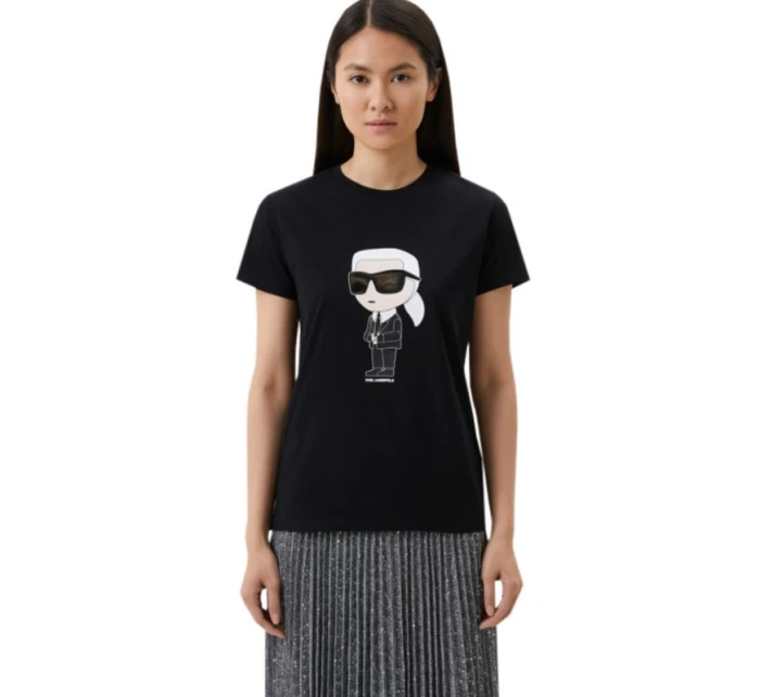Karl Lagerfeld Ikonik Tričko W 230W1700 Karl Lagerfeld Ikonik Tričko W 230W1700