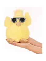 KUŘE SE SKLENICEMI 19CM JARNÍ DEKORACE