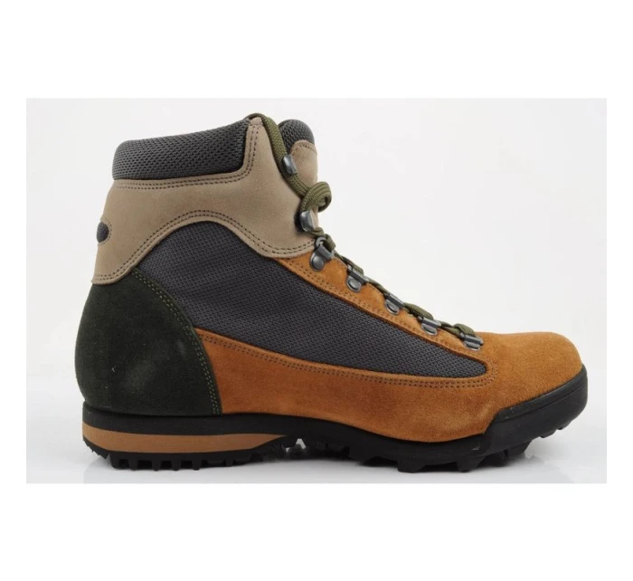 dámská trekingová sportovní obuv model 21940857 GTX kožená kotníková hnědá šedá dámské - Aku