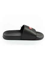 Dámské sportovní žabky Levi's pohodlné módní černé dámské boty