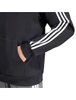 Pánská mikina Essentials 3Stripes French Terry Hoodie, černá, model 22348351 - ADIDAS Pánská mikina Essentials 3Stripes French Terry Hoodie, černá, model 22348351 - ADIDAS