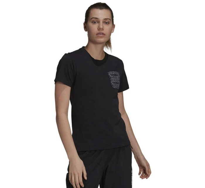 Dámské tričko TX Pocket W GU8984 - Adidas